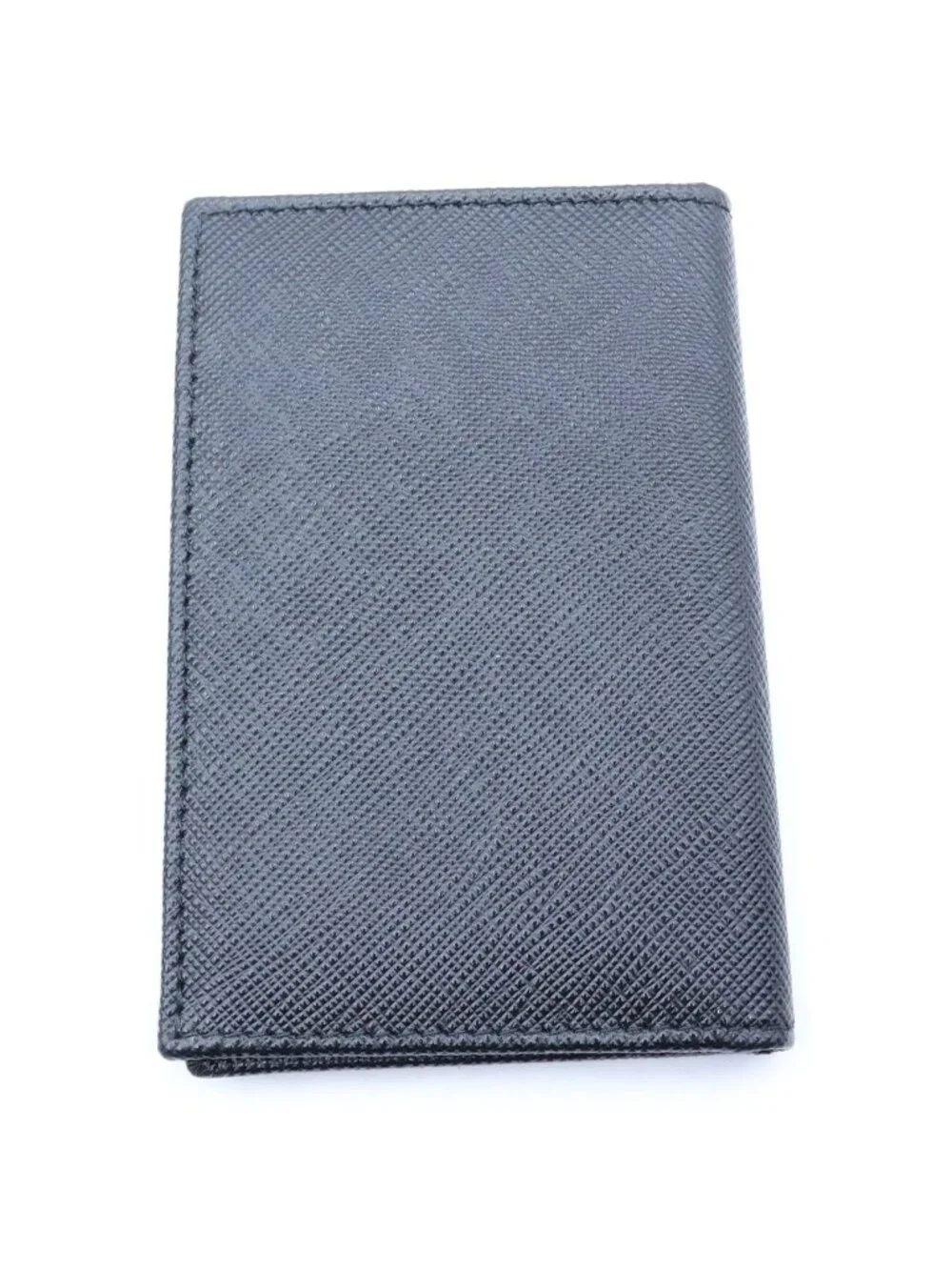 Prada Leather Card Case Black